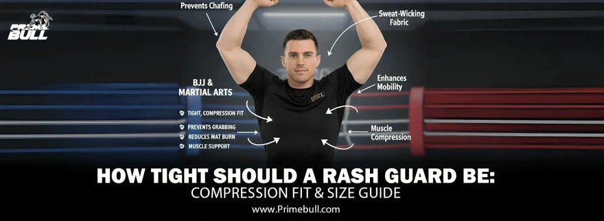 How Tight Should a Rash Guard Be: Compression Fit & Size Guide