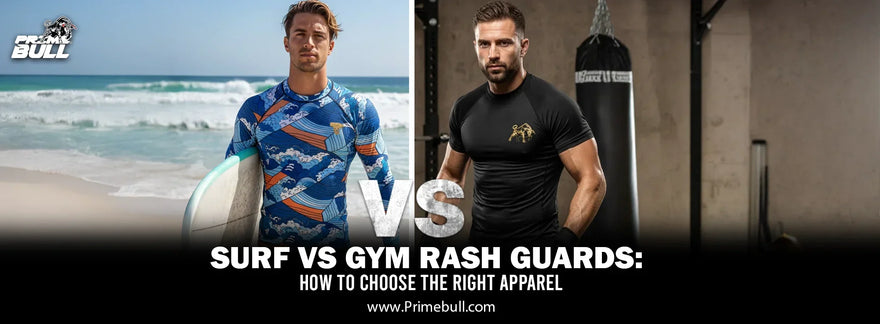 SURF VS GYM RASH GUARD