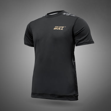 Pulse Line Men's Sublimated Rash Guard - Black